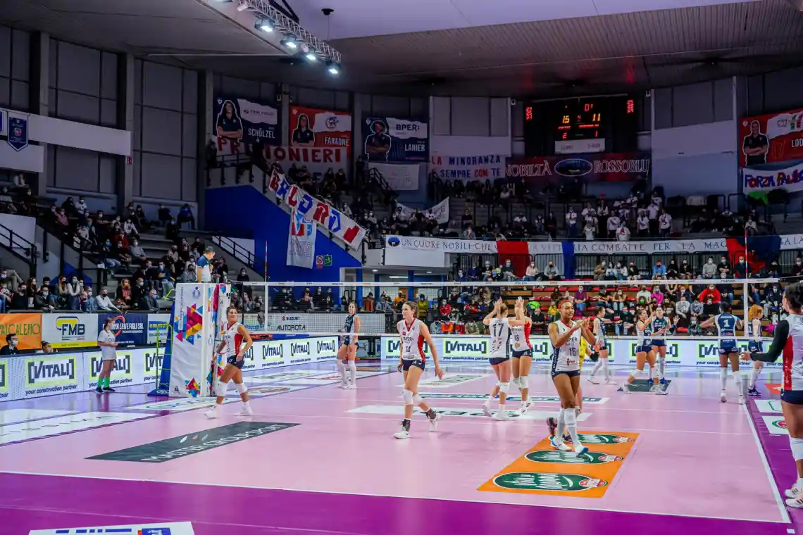 Aprica gioca in serie A con il Volley Bergamo 1991