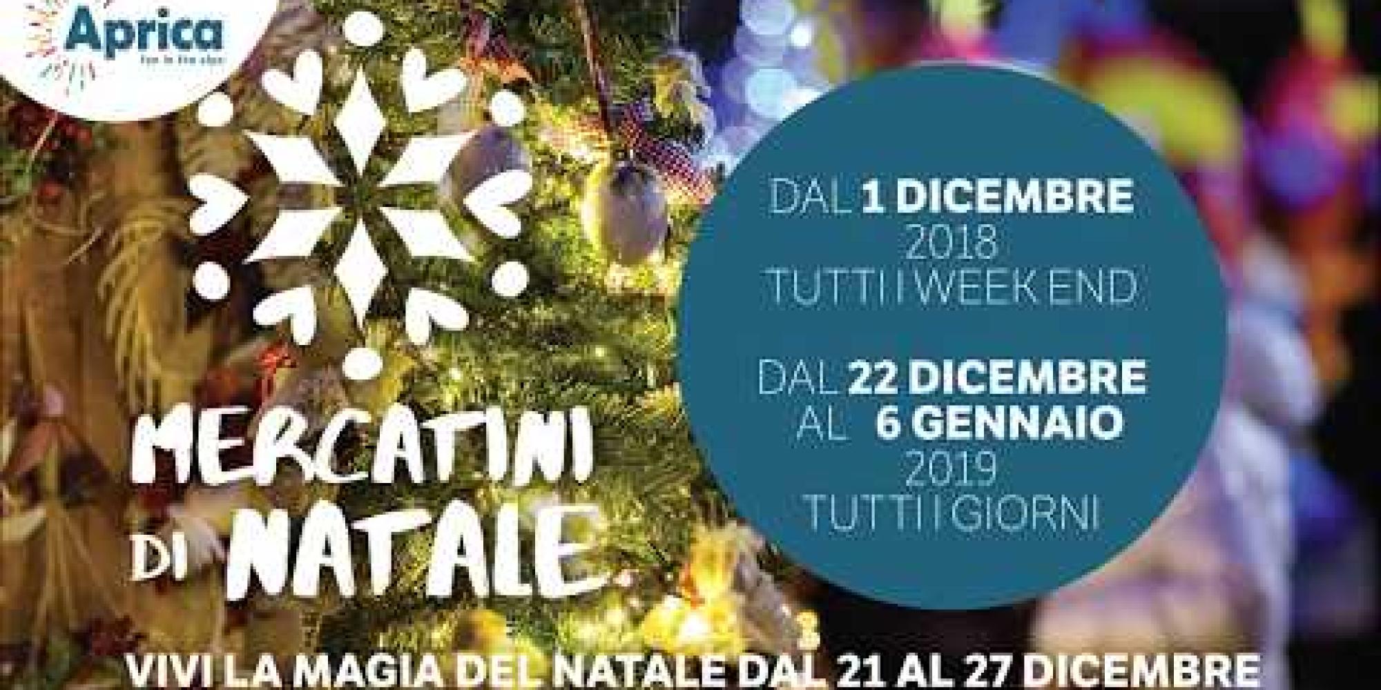 Embedded thumbnail for Aprica villaggio e mercatini di Natale